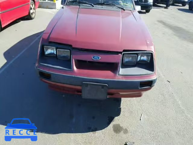 1986 FORD MUSTANG LX 1FABP28A9GF203785 image 6