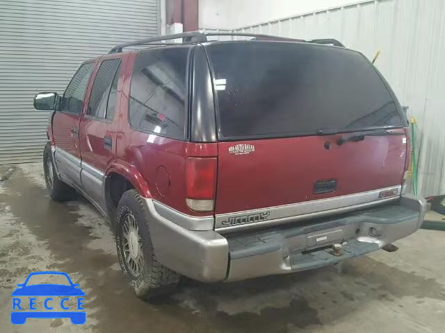 1999 GMC JIMMY 1GKDT13W6X2534993 image 2