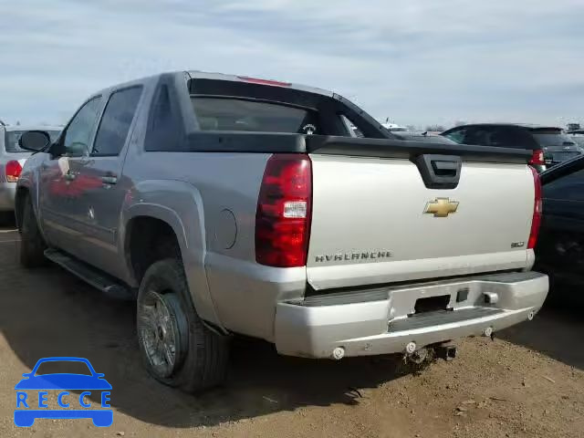 2009 CHEVROLET AVALANCHE 3GNFK22059G275442 Bild 2