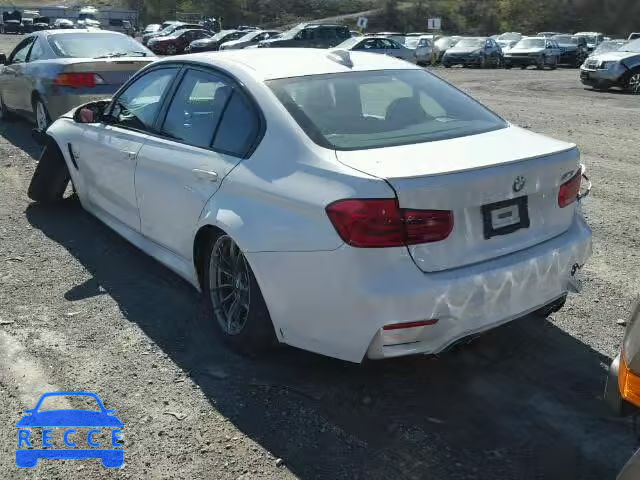 2017 BMW M3 WBS8M9C51H5G84389 зображення 2