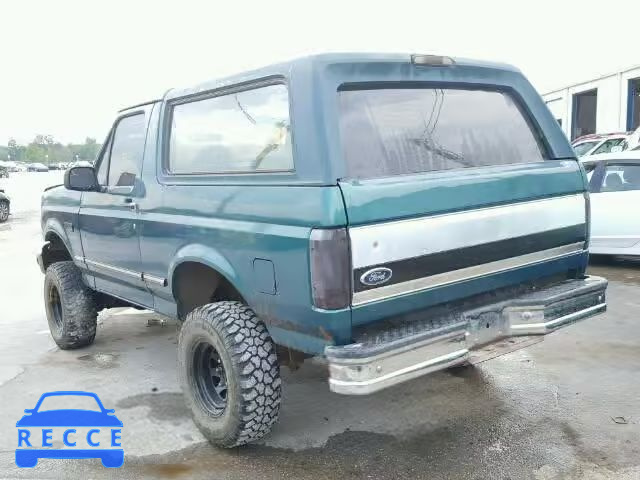 1996 FORD BRONCO 1FMEU15N3TLA71180 image 2