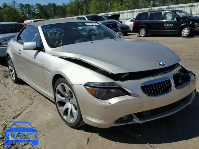 2006 BMW 650I WBAEK134X6CN78972 Bild 0