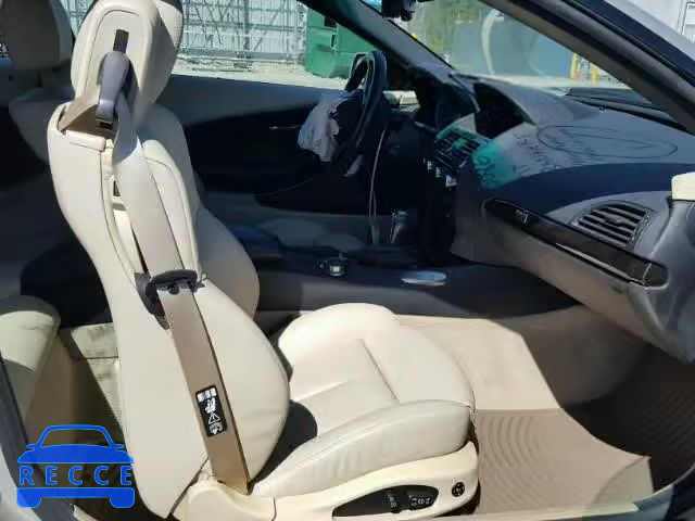 2006 BMW 650I WBAEK134X6CN78972 зображення 4