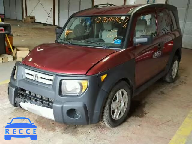 2007 HONDA ELEMENT LX 5J6YH28377L013465 image 1