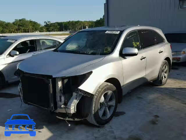 2014 ACURA MDX 5FRYD4H29EB032795 зображення 1