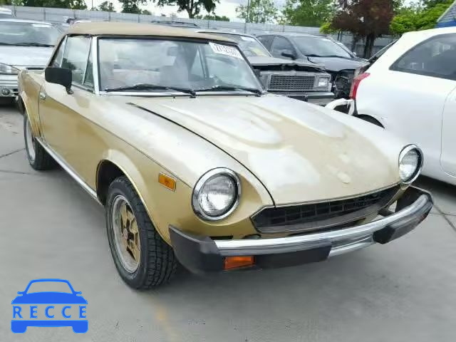 1981 FIAT SPIDER 124CS000178525 image 0