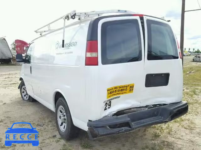 2010 CHEVROLET EXPRESS G1 1GCUGADX2A1111235 image 2