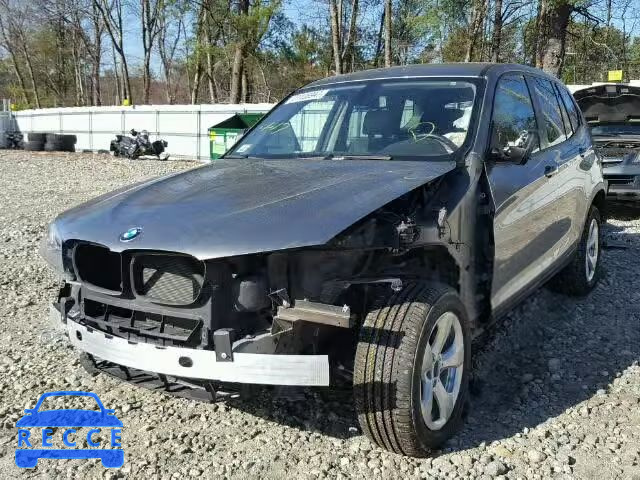 2012 BMW X3 XDRIVE2 5UXWX5C57CL721668 зображення 1