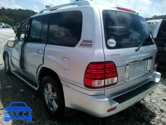 2006 LEXUS LX 470 JTJHT00W264017606 image 2