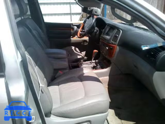 2006 LEXUS LX 470 JTJHT00W264017606 image 4