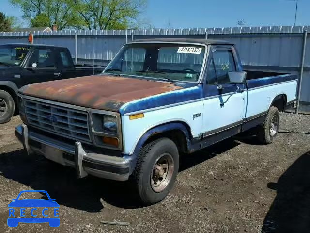 1983 FORD F100 1FTCF10F9DNA32718 image 1