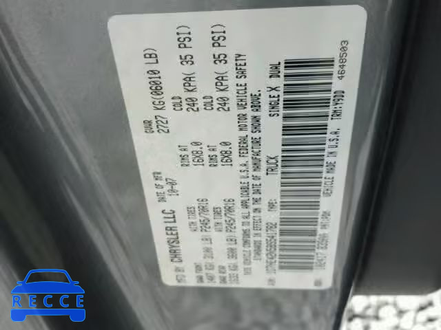 2008 DODGE DAKOTA SLT 1D7HE42N58S541782 image 9