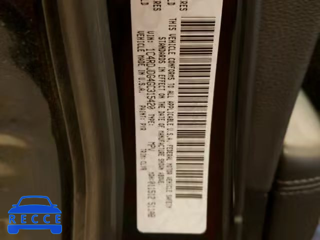 2016 DODGE DURANGO LI 1C4RDJDG4GC315420 image 9