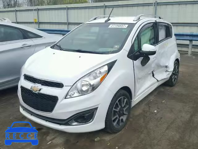 2014 CHEVROLET SPARK 2LT KL8CF6S96EC427336 image 1