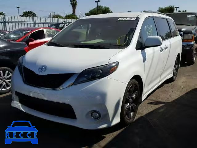 2015 TOYOTA SIENNA SPORT 5TDXK3DC6FS655588 зображення 1