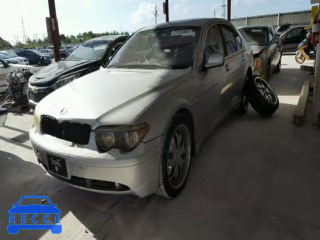 2003 BMW 745I WBAGL63433DP68203 image 1