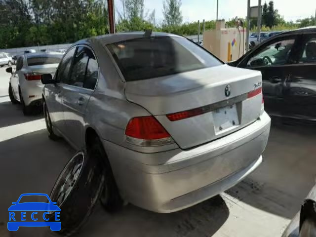 2003 BMW 745I WBAGL63433DP68203 зображення 2