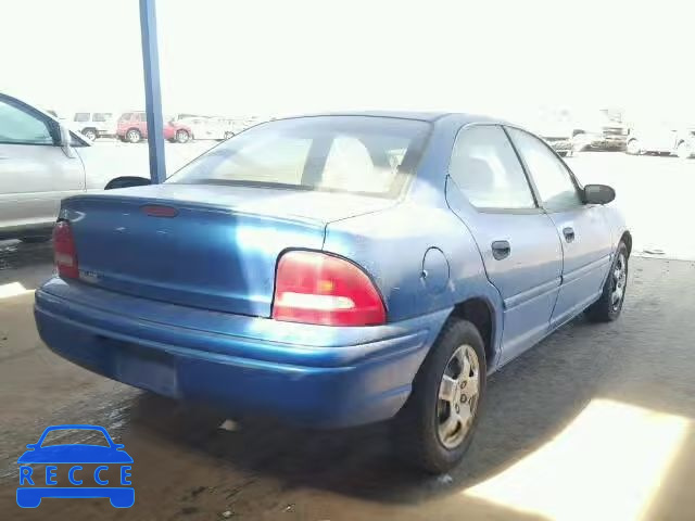 1998 DODGE NEON/HIGHL 3B3ES47C5WT220044 image 3