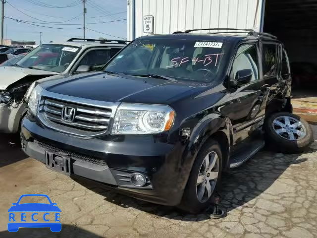 2013 HONDA PILOT TOUR 5FNYF3H93DB020269 image 1