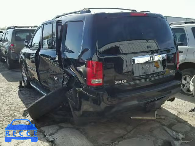 2013 HONDA PILOT TOUR 5FNYF3H93DB020269 image 2