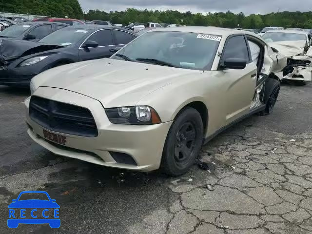 2014 DODGE CHARGER PO 2C3CDXAT1EH307929 зображення 1