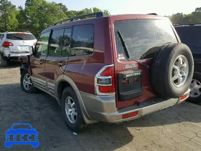 2001 MITSUBISHI MONTERO LI JA4MW51R71J011786 image 2