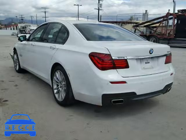 2015 BMW 750I WBAYA8C59FD825376 зображення 2