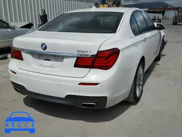 2015 BMW 750I WBAYA8C59FD825376 зображення 3