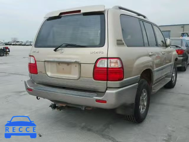 2002 LEXUS LX 470 JTJHT00W323519721 image 3