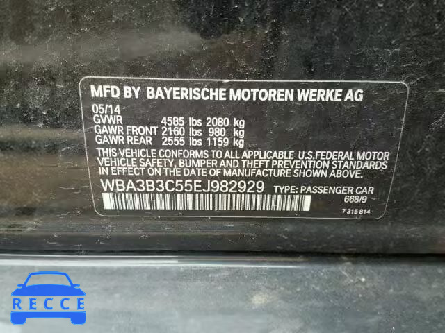 2014 BMW 328XI WBA3B3C55EJ982929 image 9