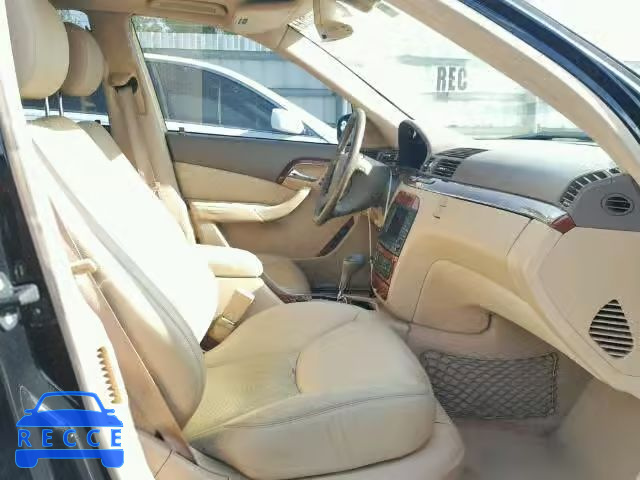 2005 MERCEDES-BENZ S430 WDBNG70J85A456699 зображення 4