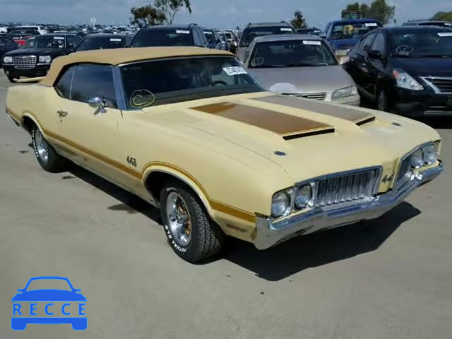 1970 OLDSMOBILE CUTLASS 342670E179948 image 0