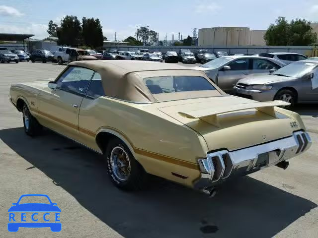 1970 OLDSMOBILE CUTLASS 342670E179948 image 2