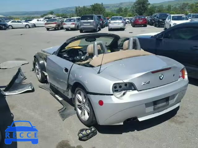 2003 BMW Z4 3.0I 4USBT53423LU04376 image 2