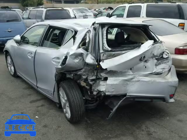 2014 LEXUS CT200H JTHKD5BH7E2195912 image 2