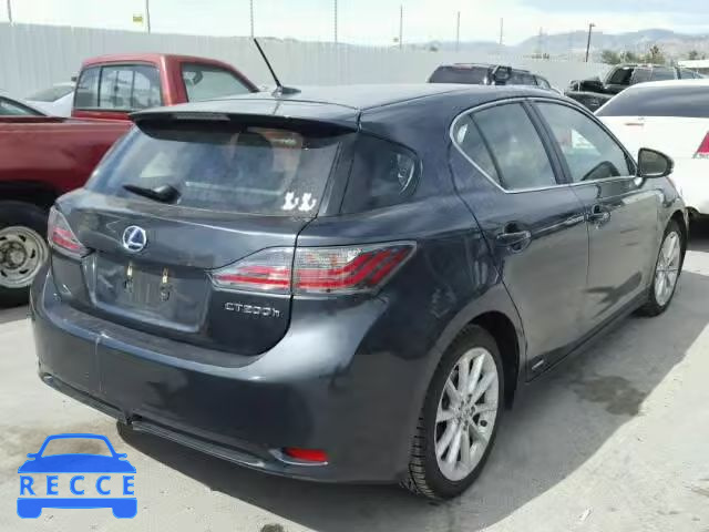 2011 LEXUS CT200H JTHKD5BH1B2036136 зображення 3