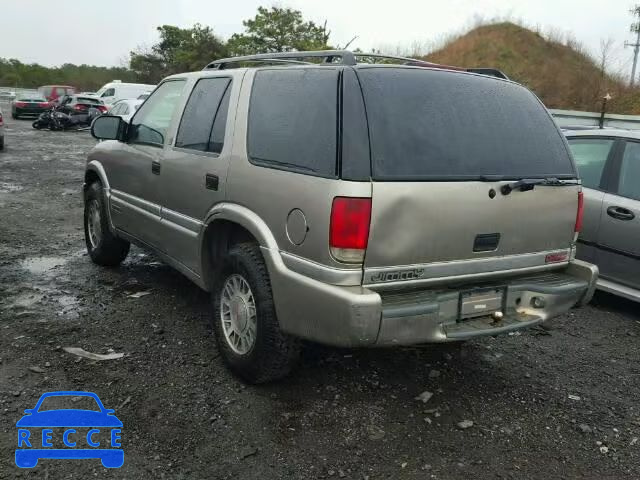 1999 GMC ENVOY 1GKDT13W0X2532642 image 2