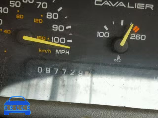 1992 CHEVROLET CAVALIER V 1G1JC5442N7125496 image 7