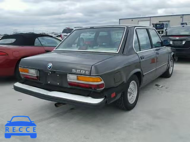 1986 BMW 528E AUTOMATIC WBADK8307G9702390 image 3
