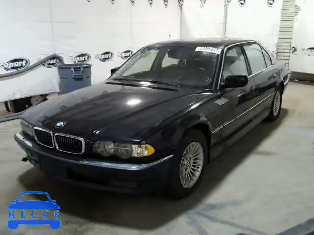 2001 BMW 750IL WBAGJ03451DD74575 зображення 1