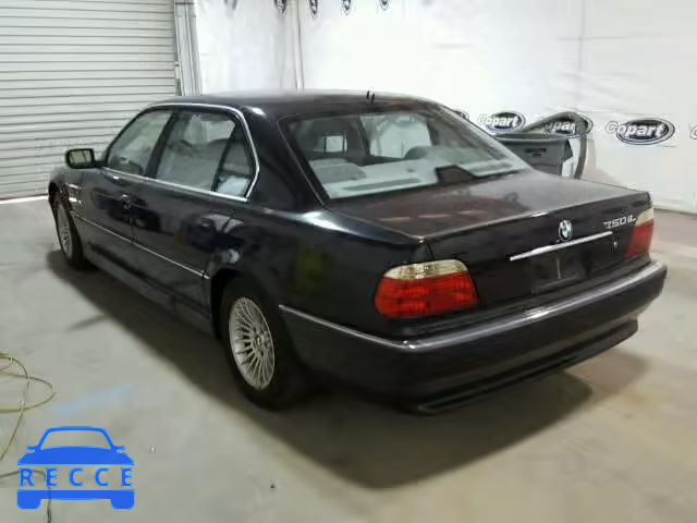 2001 BMW 750IL WBAGJ03451DD74575 зображення 2