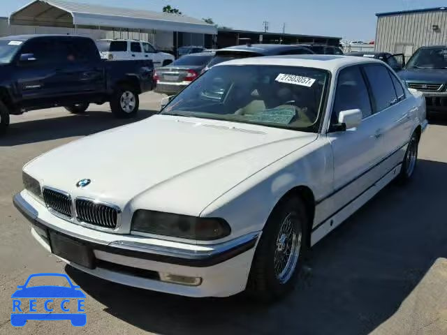 1998 BMW 740IL WBAGJ8324WDM15263 зображення 1