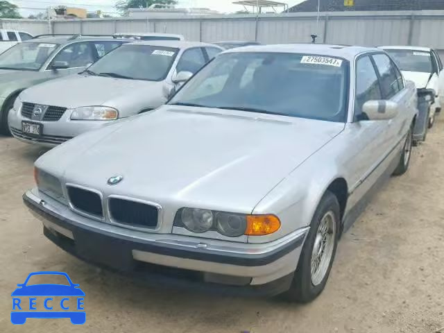 2000 BMW 740IL WBAGH8345YDP08136 image 1