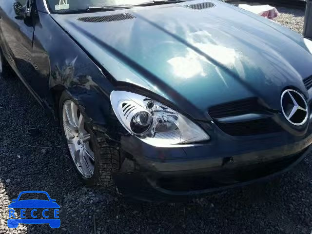 2006 MERCEDES-BENZ SLK350 WDBWK56F86F111011 image 9