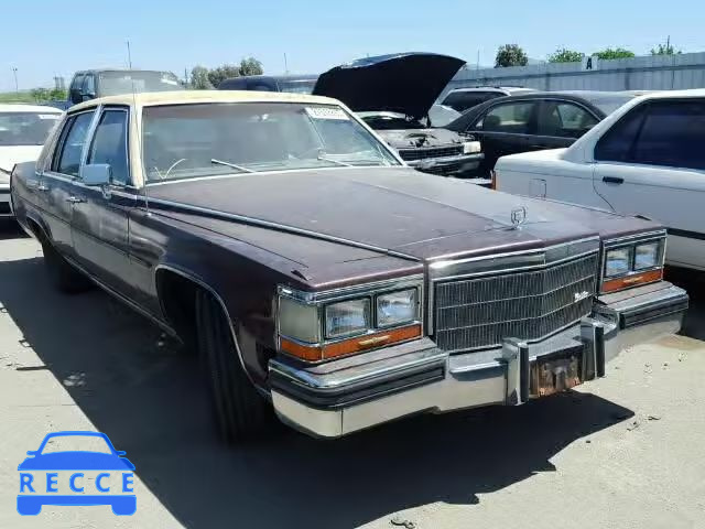 1986 CADILLAC FLEETWOOD 1G6DW69Y2G9743439 Bild 0