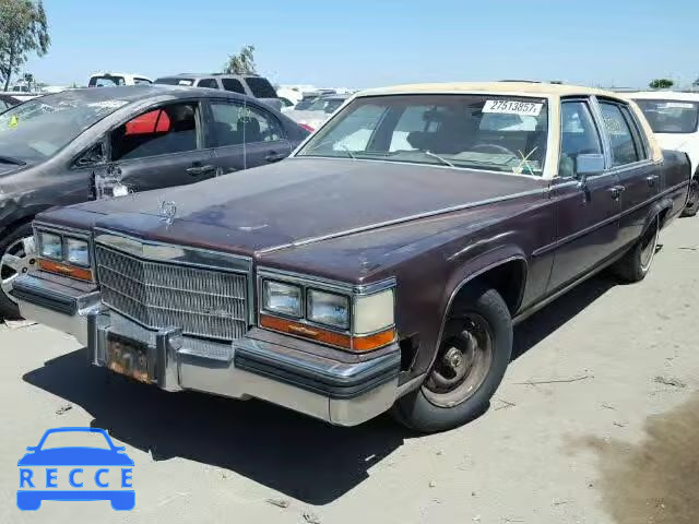 1986 CADILLAC FLEETWOOD 1G6DW69Y2G9743439 image 1