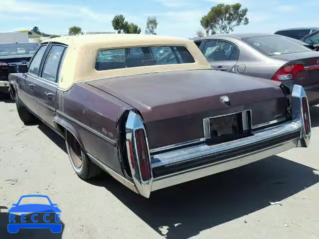 1986 CADILLAC FLEETWOOD 1G6DW69Y2G9743439 image 2