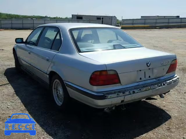 1998 BMW 740IL WBAGJ8321WDM25488 image 2