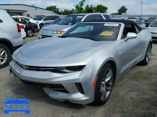 2017 CHEVROLET CAMARO LT 1G1FB3DS5H0137652 зображення 1