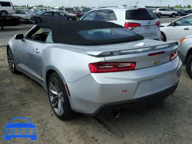 2017 CHEVROLET CAMARO LT 1G1FB3DS5H0137652 зображення 2